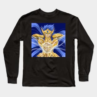 camus the gold saint of aquarius in saint seiya Long Sleeve T-Shirt